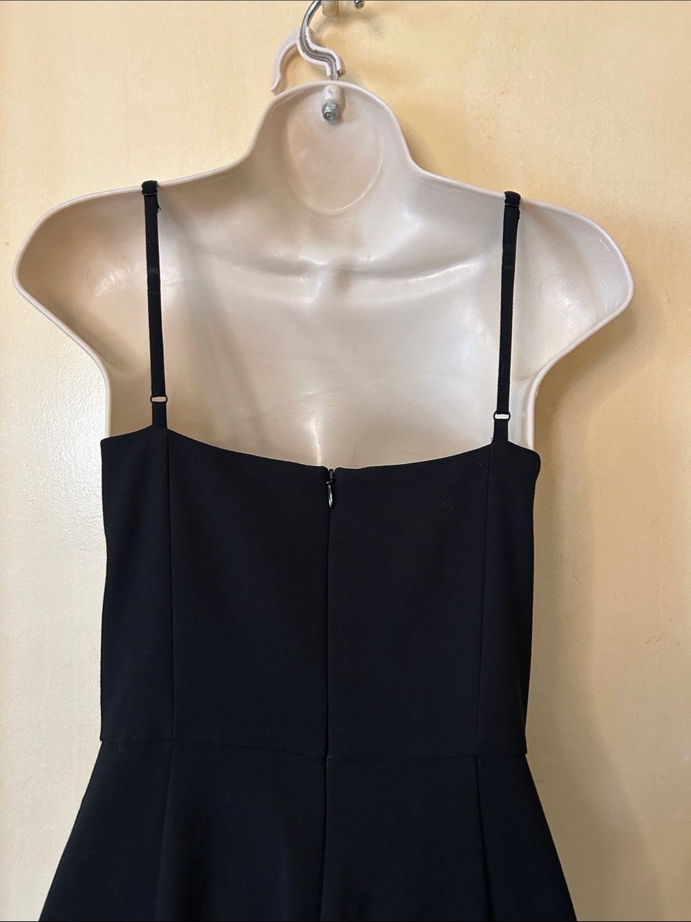 French Connection Black Wide-Leg Spaghetti Strap Jumpsuit size XS - Picture 7 of 10